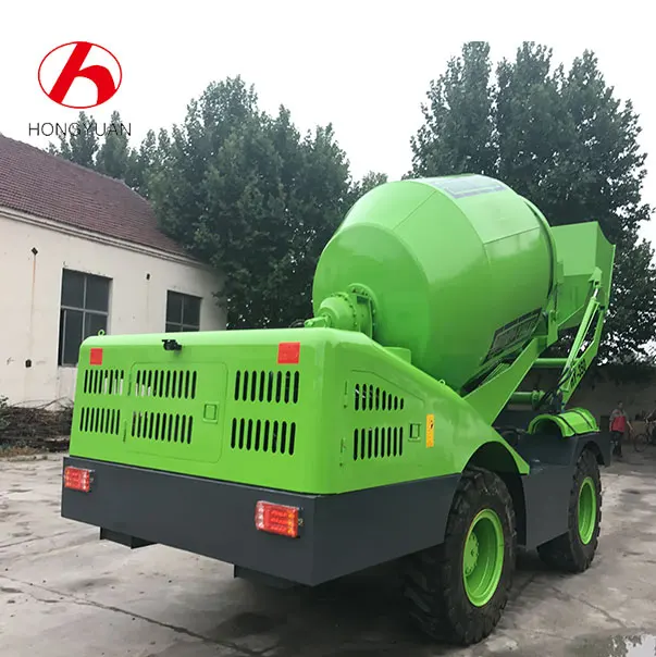 2018 Mini self loading concrete mixer truck with 4.0 capacity drum