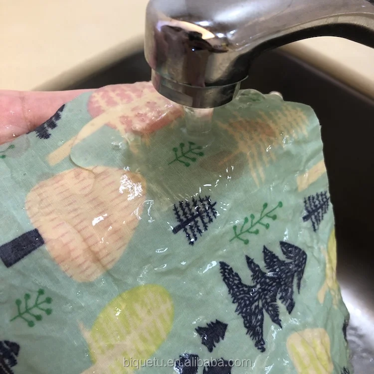 
Amazon 2021 Sustainable Eco Friendly Products Bee Wax Wrap Food Bees Wraps Reusable Beeswax Paper 