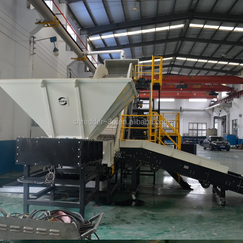 Oil Filter Shredder Machine/Oil Filter Recycling Line