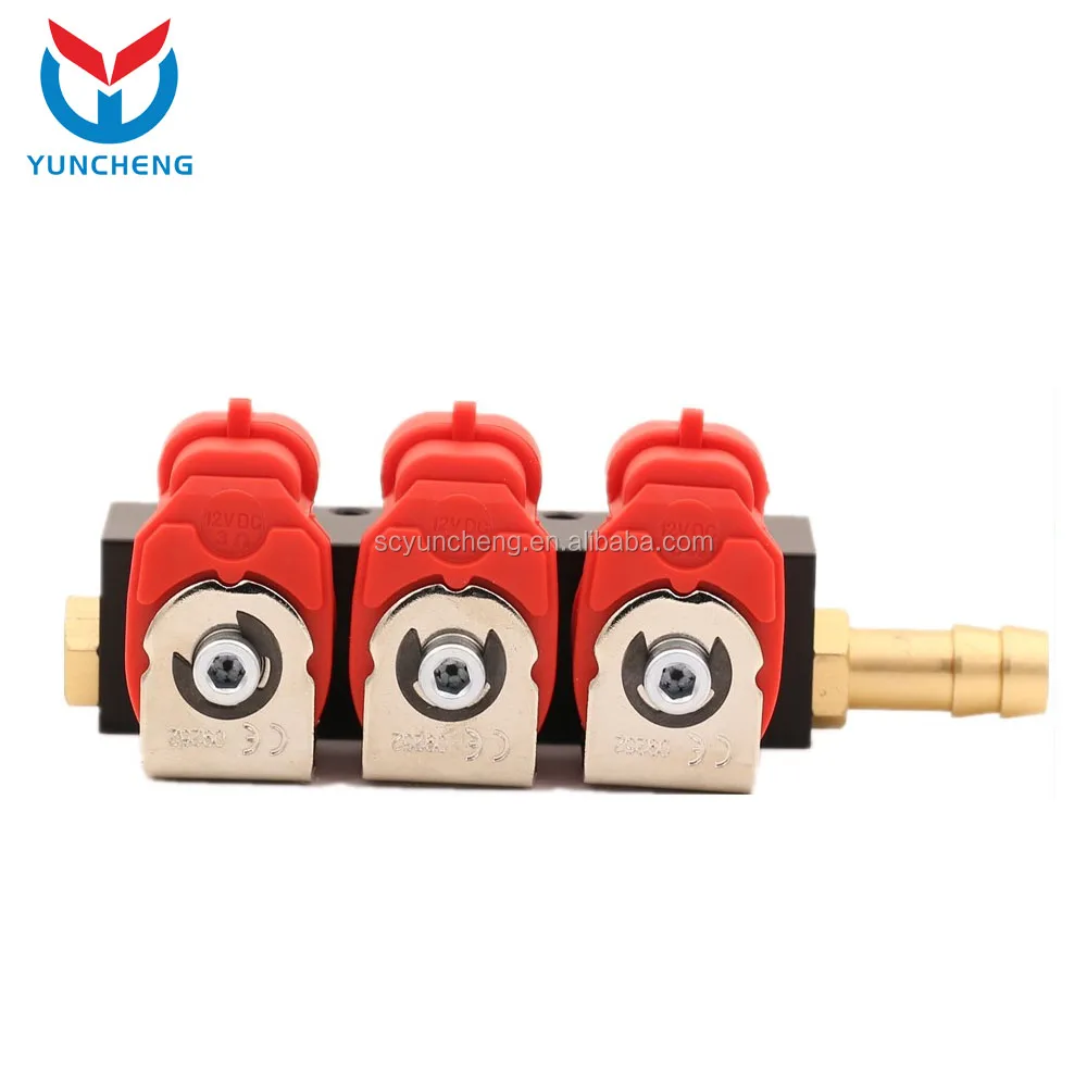 
Factory supply 3cyl 6cyl injector rail for cng lpg 