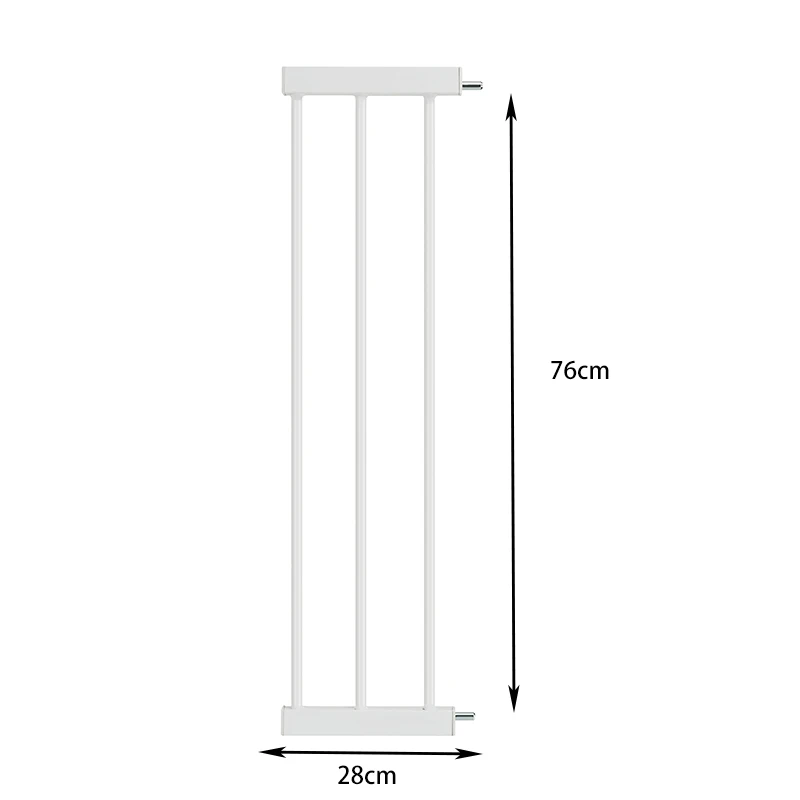 durable baby pet gate high quality wide dog gate with cat gate Extension fittings 28CM