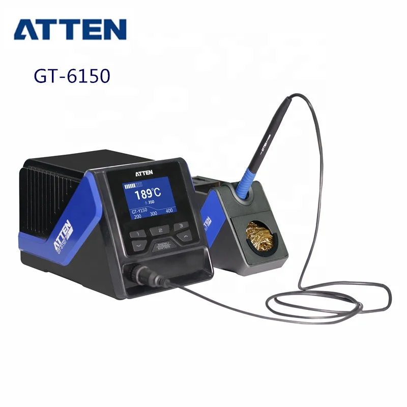 Внимание GT-6150 150W 110V/220V со сменными наконечниками Bga Smd паяльная станция для Iphone ремонт