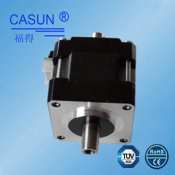 нема 16 гибридных биполярного двойной вал шагового двигателя, 4.4v 39x38mm микро полый вал шагового двигателя