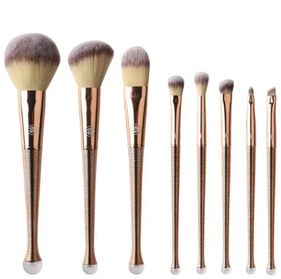 8 Pieces High Quality New Customized Make Up Brush Set Private Logo
