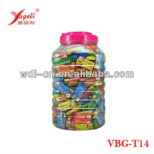 
Top Selling Tattoo Sweet Bubble Gum In Medium Jar 