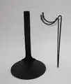 ZYToys 1 6 Figure Body Model Accessory Adjustable Height Metal U Type Display Stand