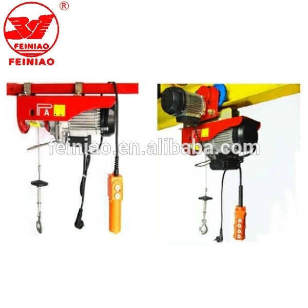 1000kg pa series micro electric winch, mini rope hoist