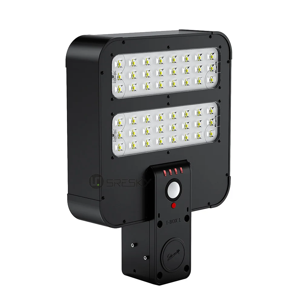 IBOX 15W-50W new solar led area light solar shoe box park light with Innovative technologies