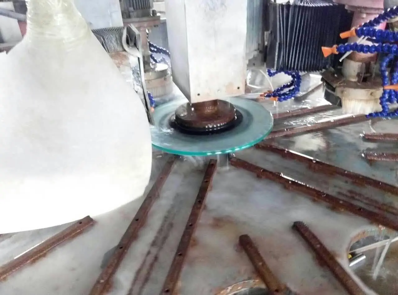 
12mm Tempered Bathroom Glass Shelf 