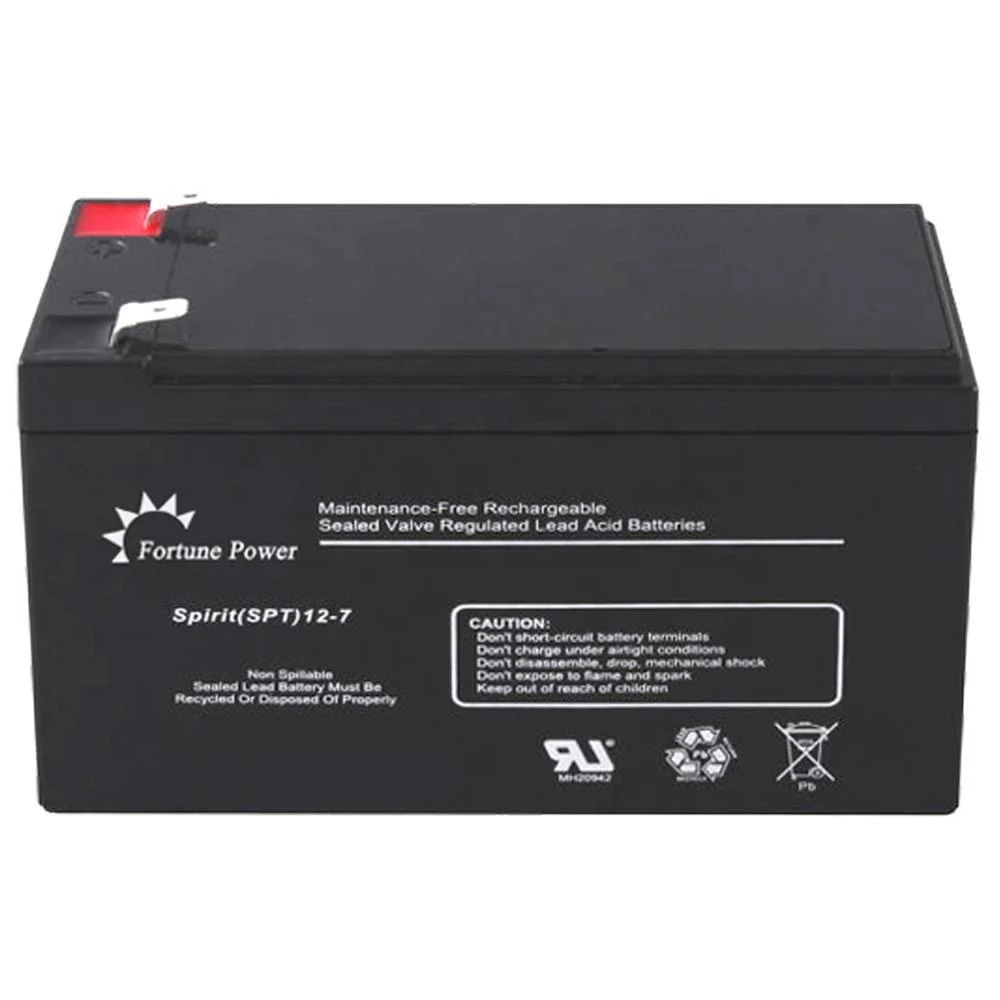 Fortune New Energy Battery High temperature maintenance free 12v 7ah vrla/ sla solar gel battery