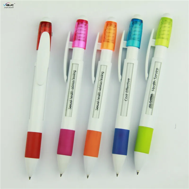 Plastic Scrolling Big Message Change Picture Advertising Window Pen With logo