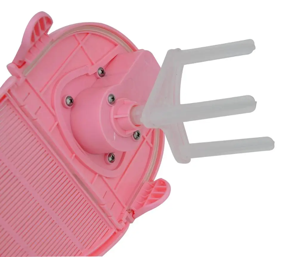 Electric plastic rice washing and egg beating multifunctional machine