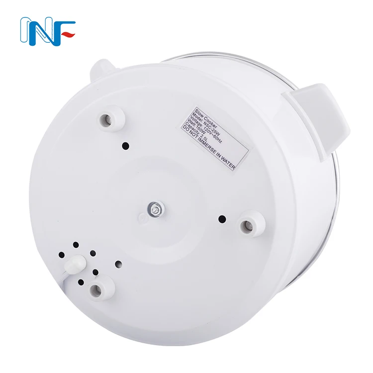 2021 New 2.5 Litre Sear And Stew Crockpot Mini 2.7 Quart Round Manual Slow Cooker