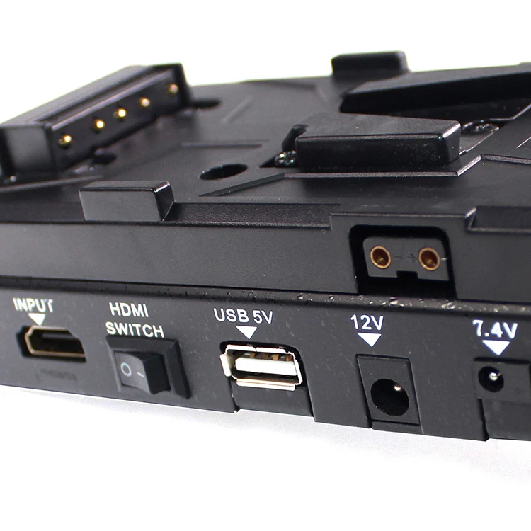D tap battery plate for DSLR cameras multi DC power output 7.4V 5V 12V 15V