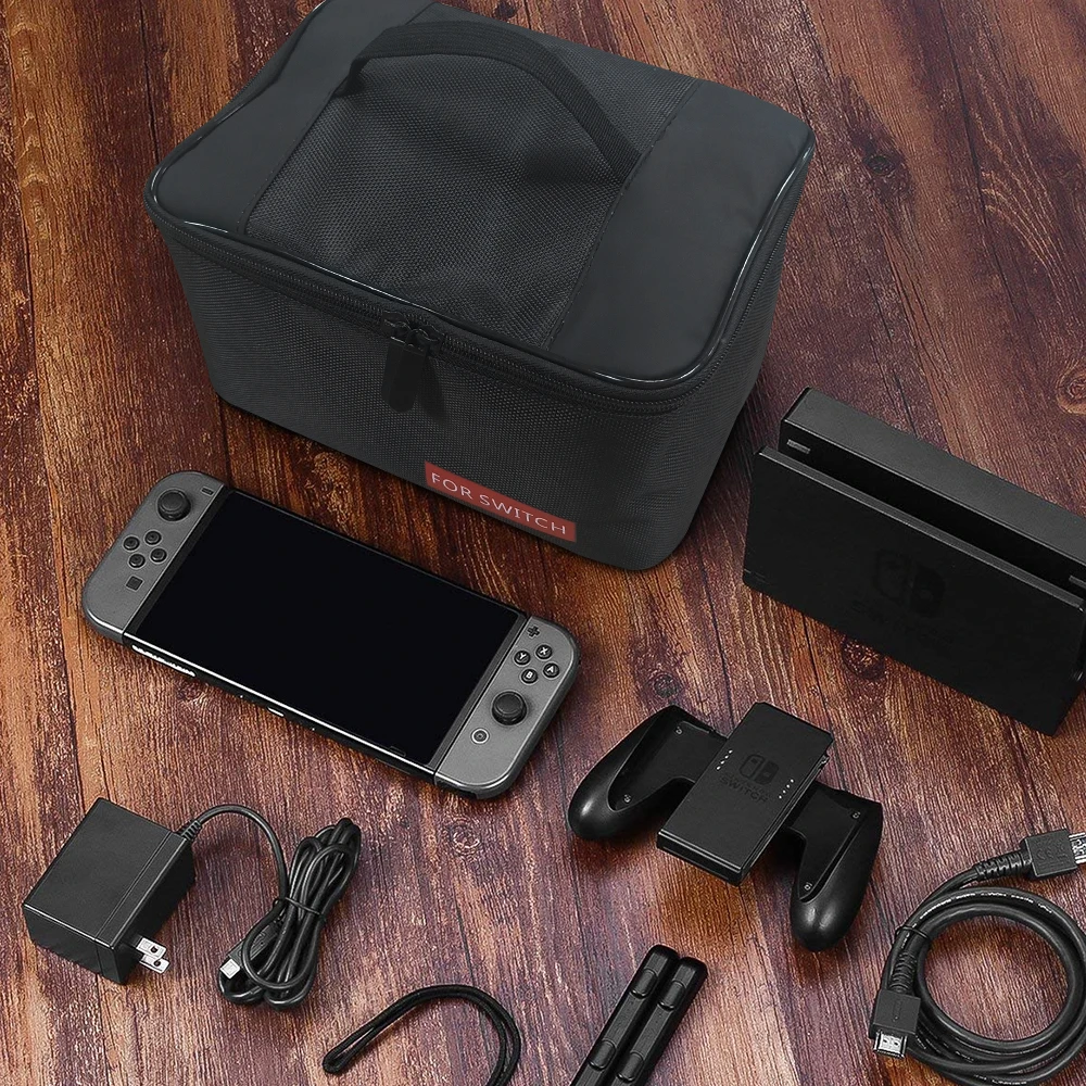 
outdoor travel bag with handle hard shell carrying bag for game machine for nintendo switch case bags 