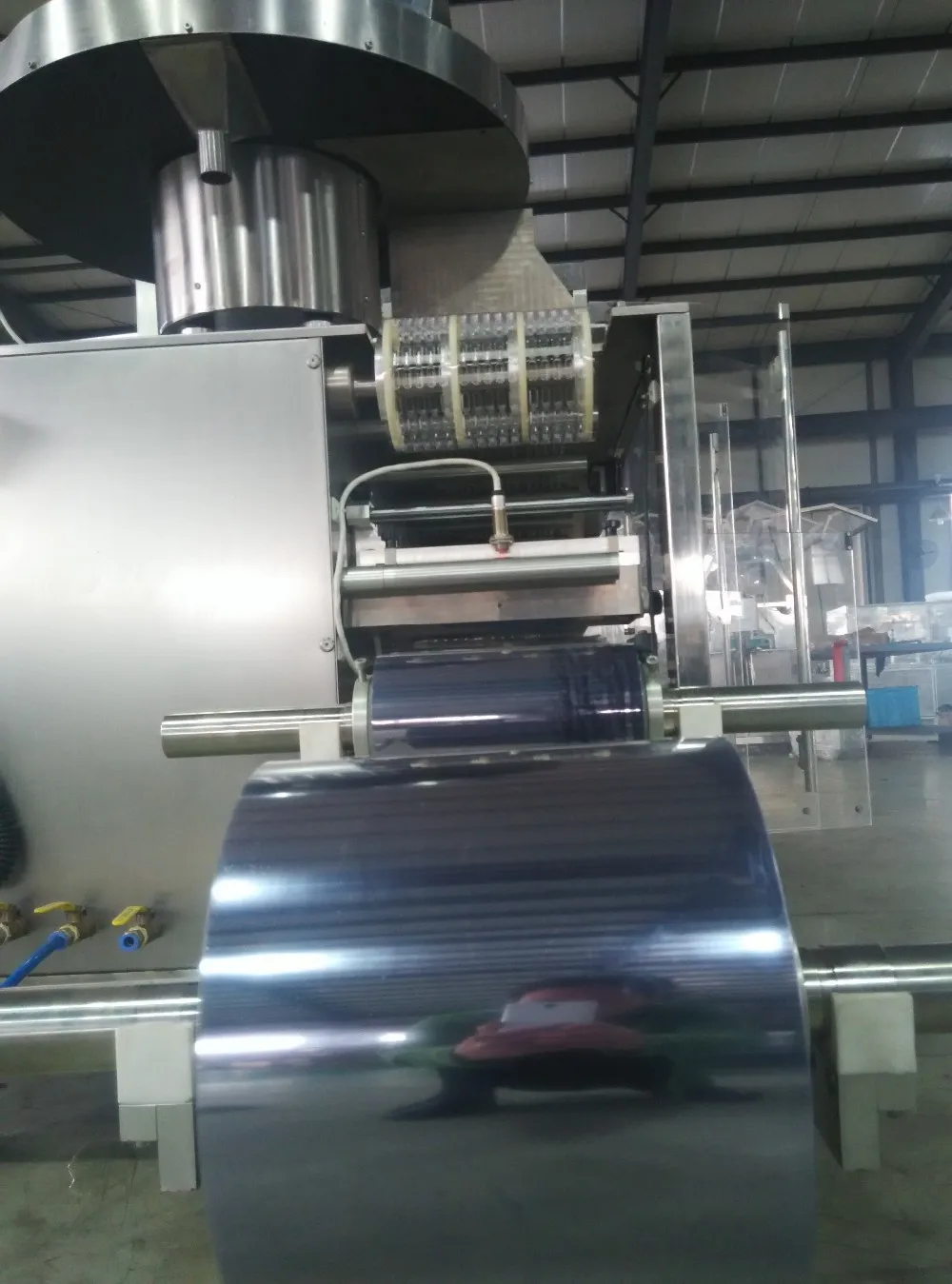 High Speed Pharmaceutical Blister Packing Machine for Tablets Capsule