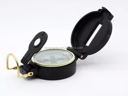 Oil-filled Plastic lensatic magnetic compass wholesale hiking  brujula for outdoor