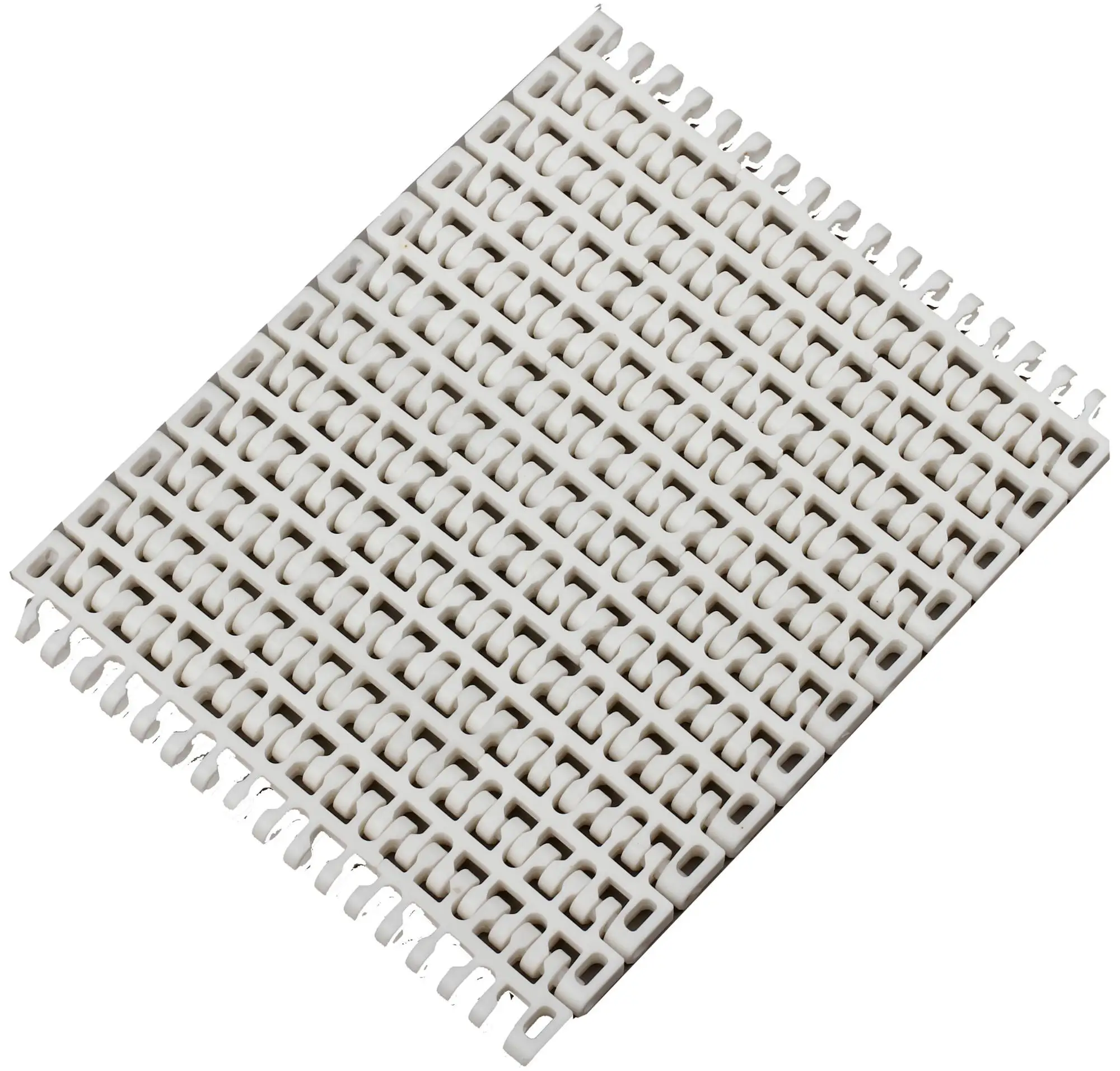 Bread baking modular plastic conveyor belt for food industry