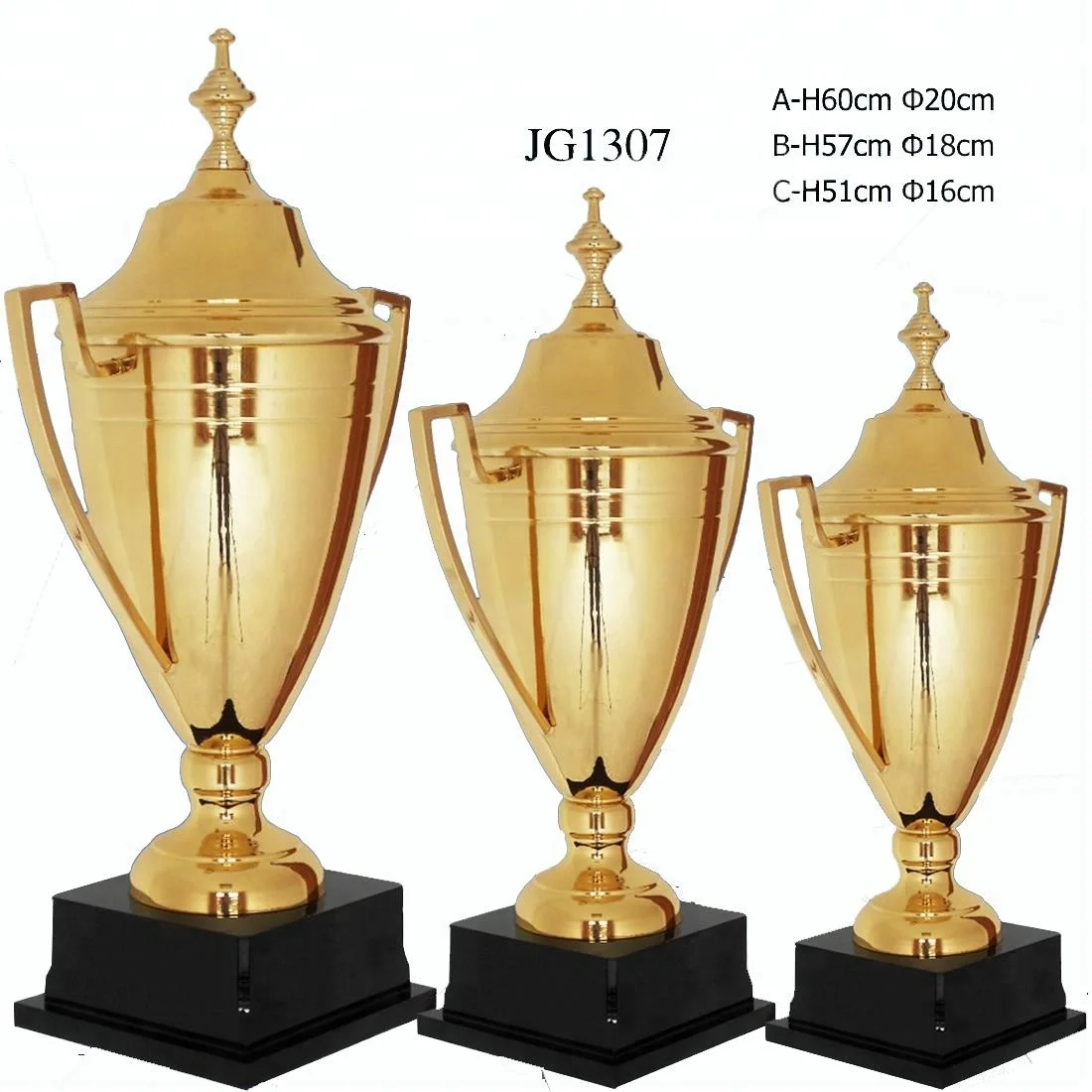 China manufacturer trophy soccer  Metal trophy