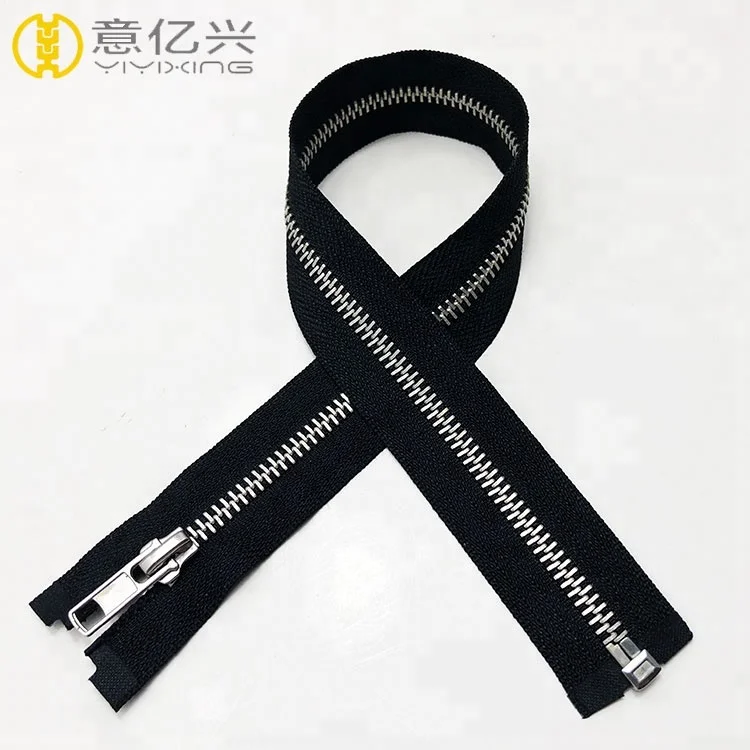 Metal Zip Metallic zipper Tape 5 By The Yard #5 Gold Teeth Magnetic Long Chain Metal Zipper