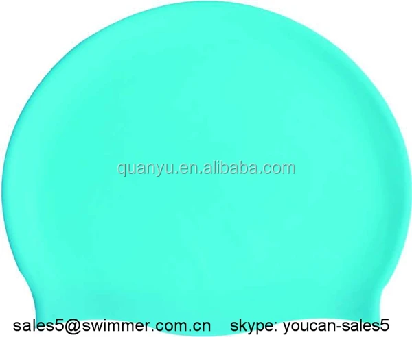 Neoprene material swim caps that keep hair dry for Adult