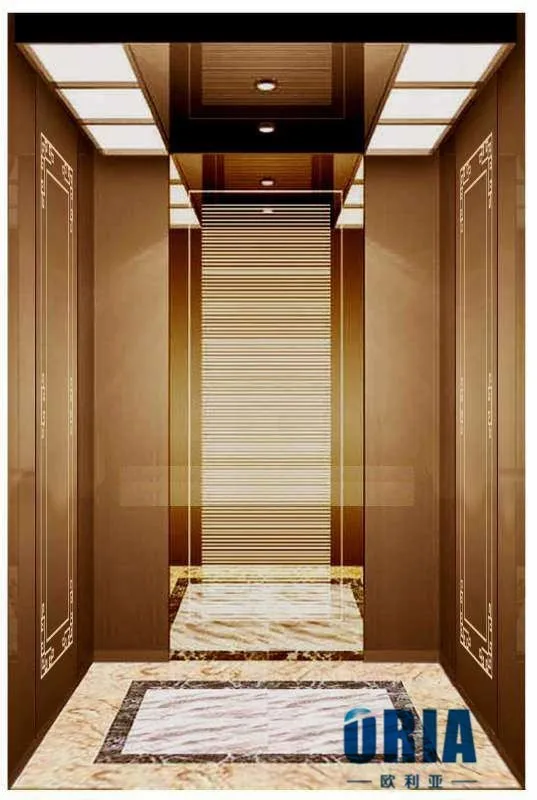 ORIA Cheap hydraulic passenger elevator with machine room gearless or gear motor P--13