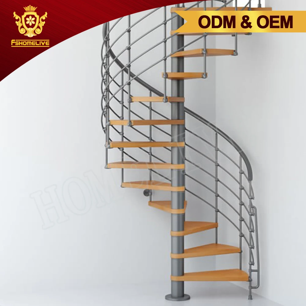 S Shaped Stainless Steel How To Build A Prefab External Small Outdoor Metal Circular Staircase