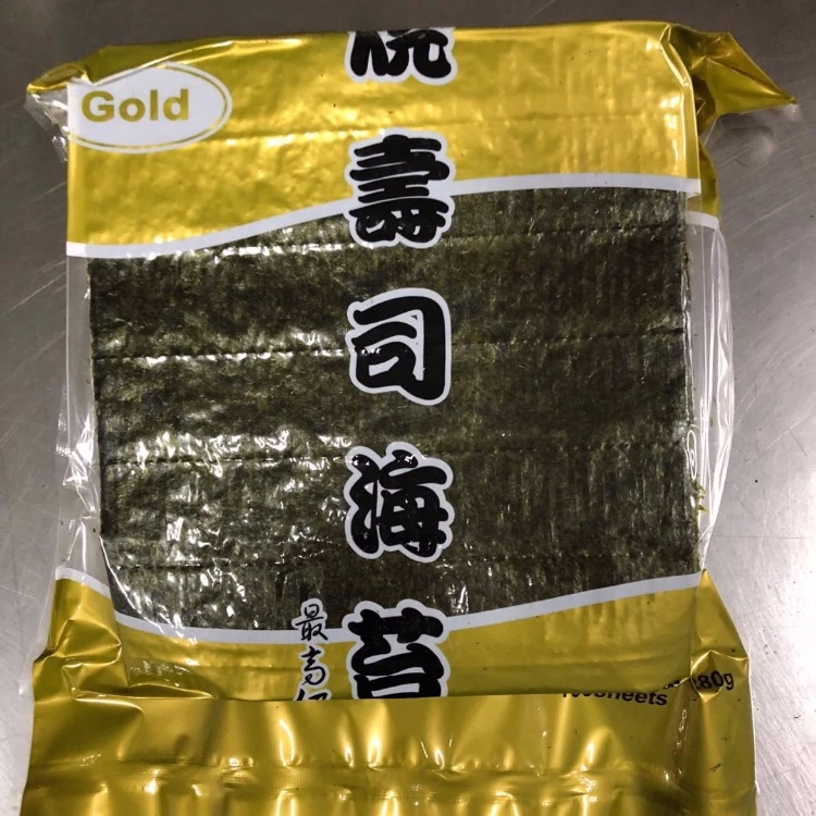 Китайский золотой поставщик Yaki Суши Нори жареные водоросли для японской