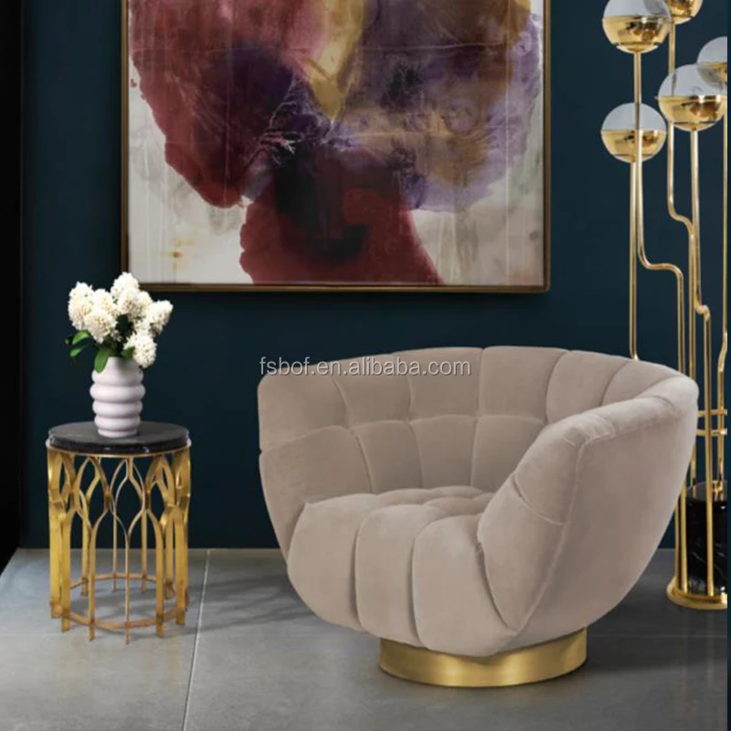 Высококачественная мебель для виллы, гостиницы, Интернет-магазин, итальянский диван из ткани, современный F024