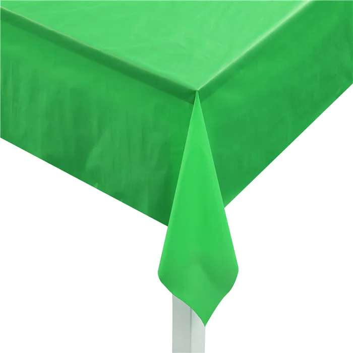 12 шт./упаковка, прямоугольные пластиковые скатерти 54X108 дюйма