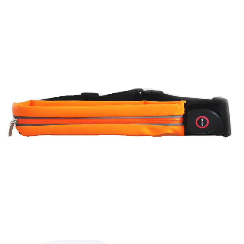 Заводская Прямая продажа OEM заказной Логотип Премиум fanny pack ремень Бег светодиодная подсветка