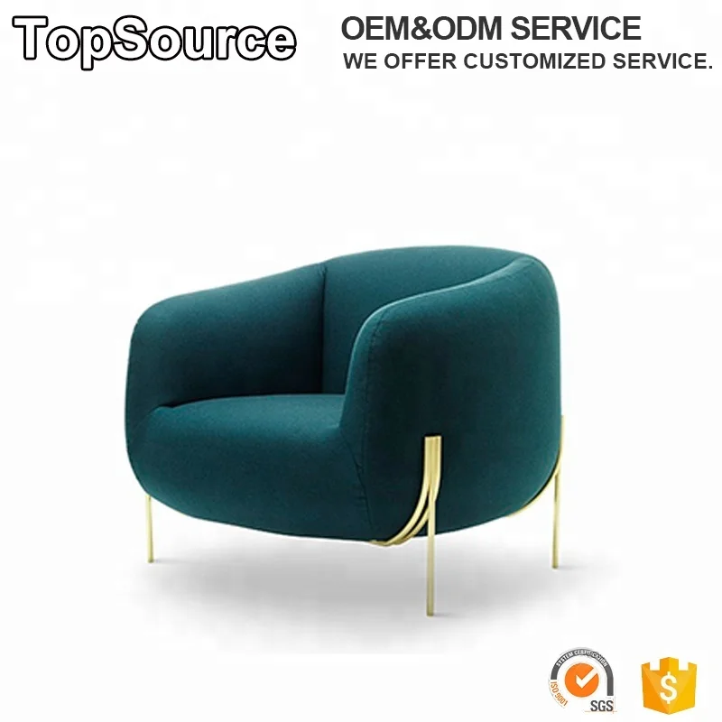 
Italia Style Fabric Design Modern Geo Sofa 