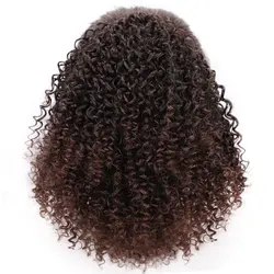 Aisi Hair Synthetic Afro Kinky Curly Ponytails Clip In Hair Extensions Drawstring Puff Afro Ponytails For Black Women