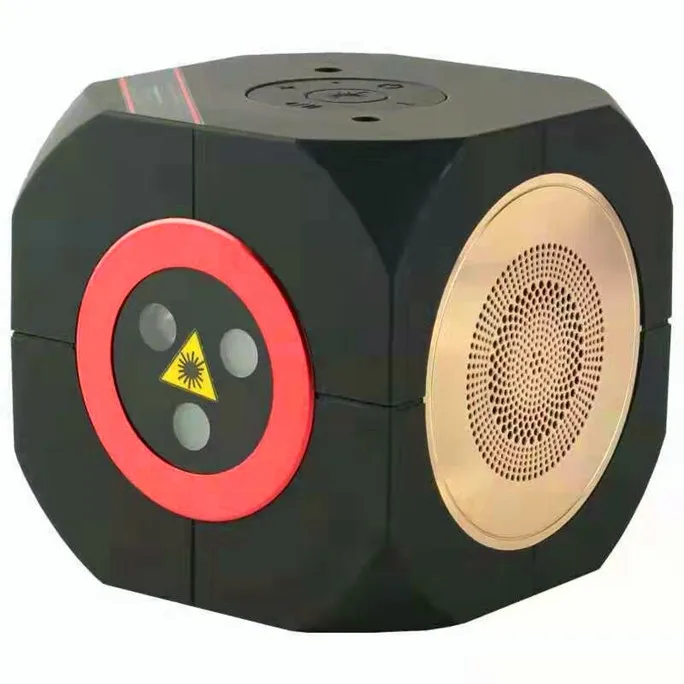 LM- DP8S portable  laser  speaker light With blue tooth  can connect with microphone and computer