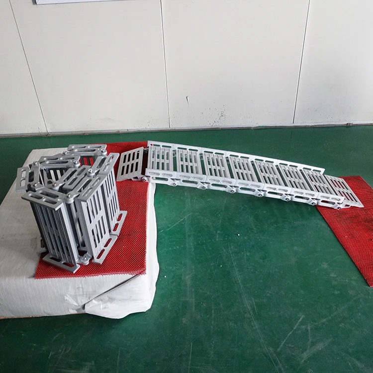 High quality three fold lightweight aluminum boot handicap portable ramp