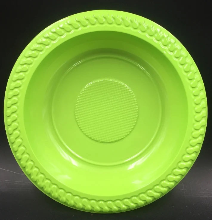 
Disposable plastic dessert round bowl 7inch Australia style 