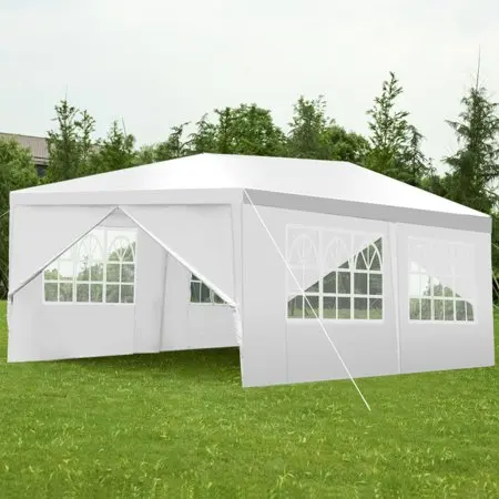Easy up steel pole  3*6m PE sidewalls outdoor tent