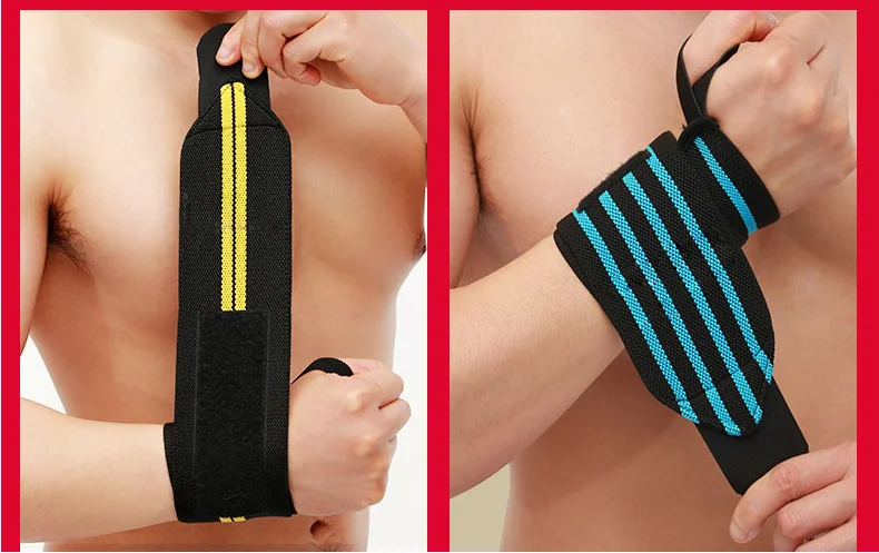 professional wrist compression support brace wrap with thumb loop