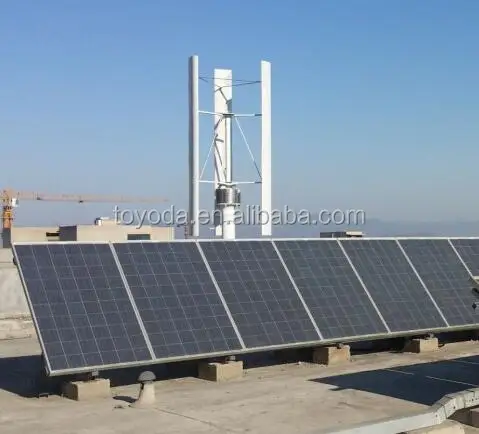 Ветро-солнечная гибридная система электроснабжения ветряная турбина