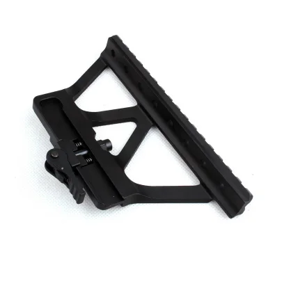 LUGER Ak Scope Mount Quick Detach QD Gun Side Rail Scope Mount with Picatinny Side Rail Mounting For AK 47