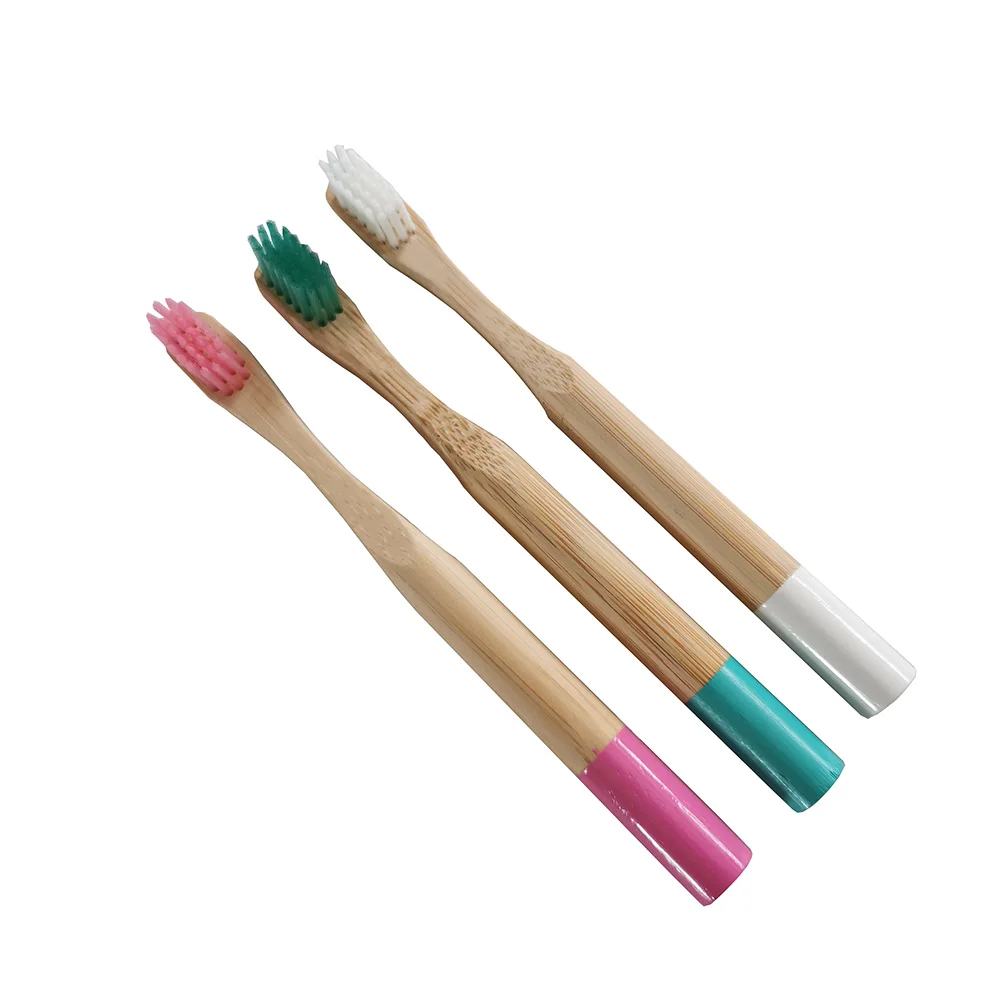 Foldable feature and medium bristle type charcoal bamboo toothbrush