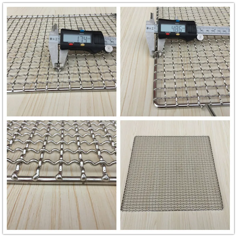 Custom stainless steel barbecue grill rack