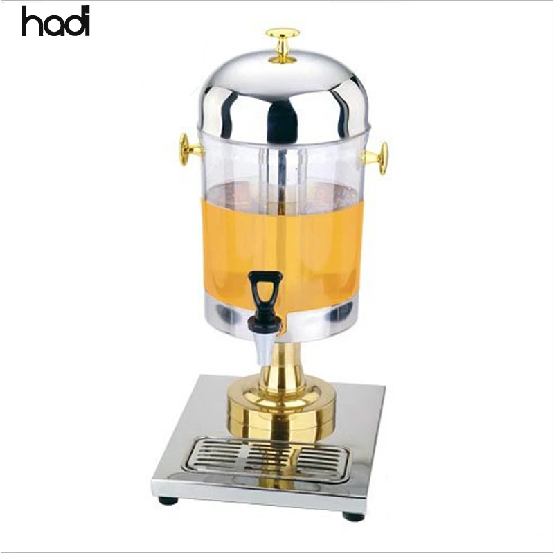 High quality frozen food service equipment 3tanks plastic acrylic juice drink beverage dispenser for buffet