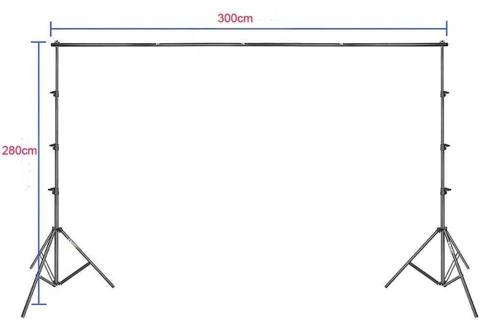 Muslin Backdrop Support System Background Stand