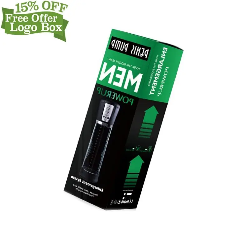 Free Custom Box - 2018 Hot Selling Effective Big Enlargement Penis Vacuum Pump For Men
