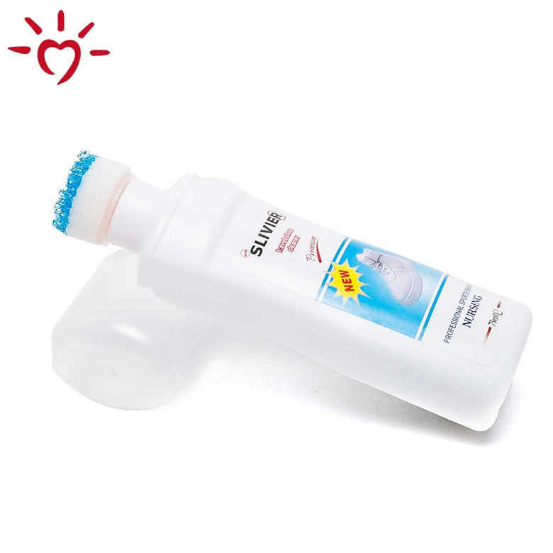 
Use-friendly hagh quality sponge shoe white polish white custom shoe cleaner 