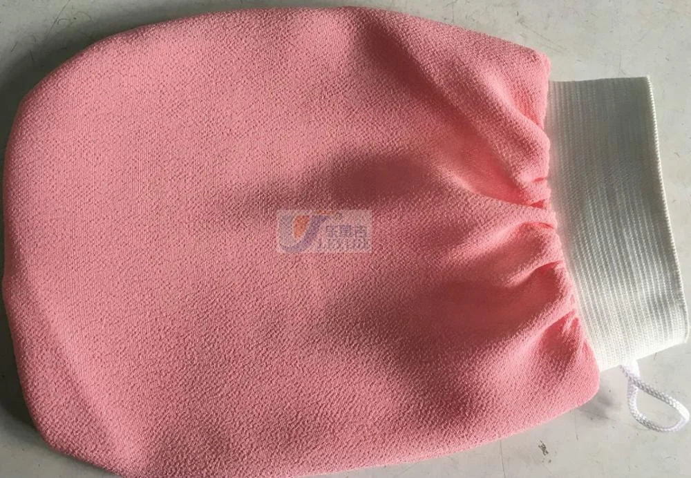 New Hammer Viscose Morocco Bath Glove Body Bath Brushes, Sponges & Scrubbers Exfoliating Bath Mitt in Hammam Custom Logo 15*22CM