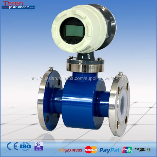 Низкая стоимость 0.5% точность электромагнитная расходомер жидкости