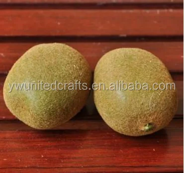 Super realistic photography props Artificial fruit kiwi for decoration