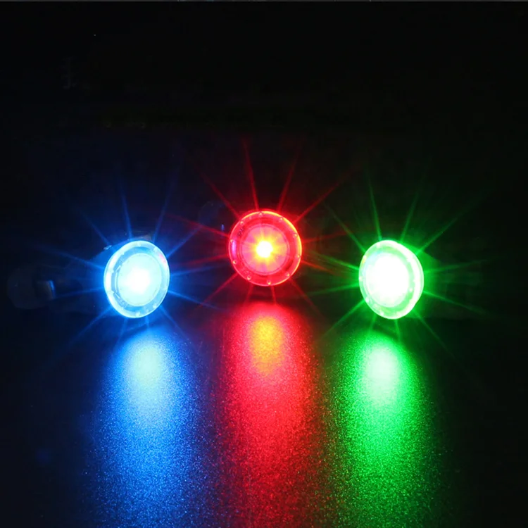 Waterproof bike rear light IPX6 CR2032 bicycle taillights led mountain bike riding mini warning led tail light